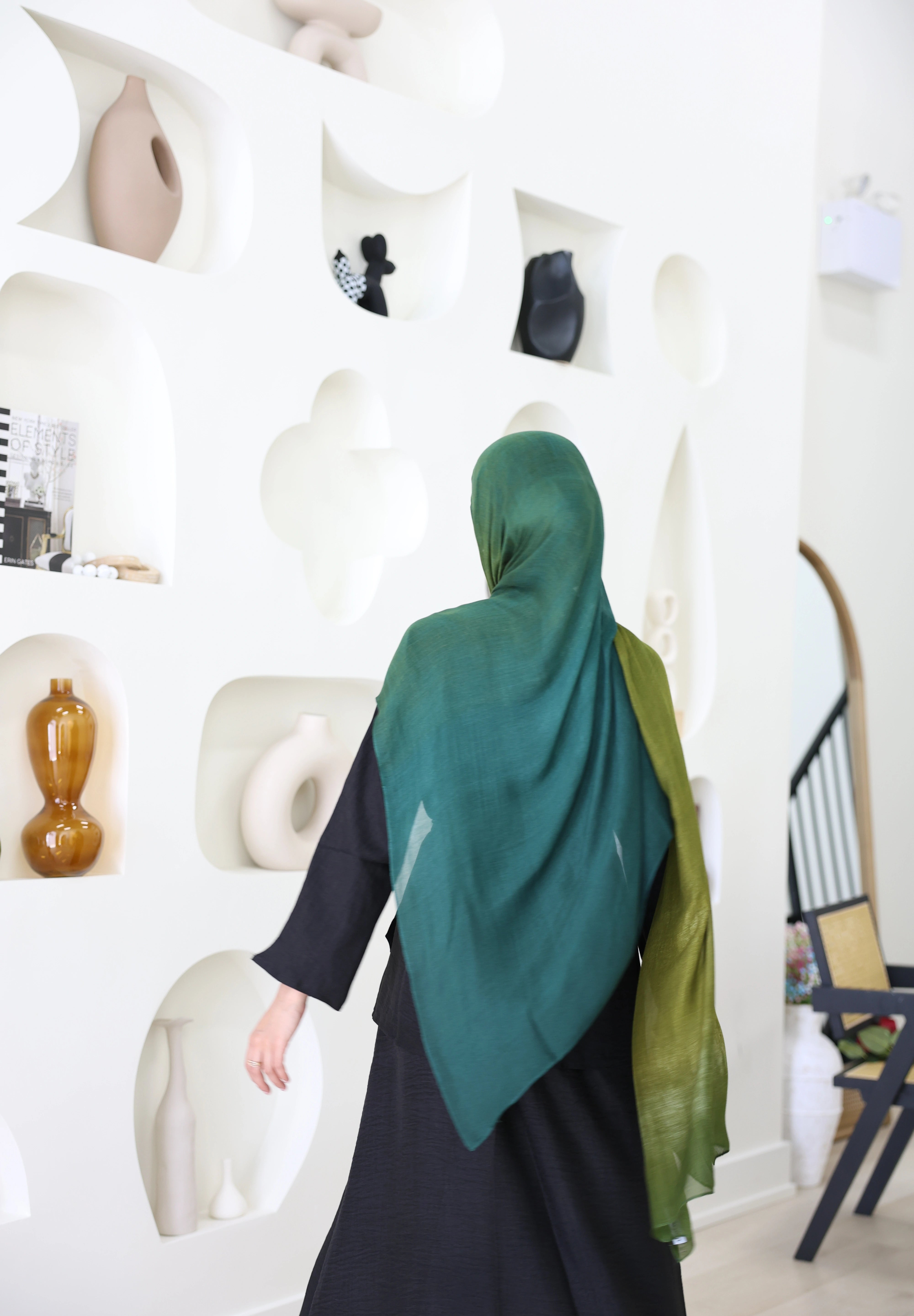 Matcha Printed Modal Hijab