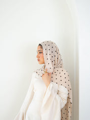 Cream polka