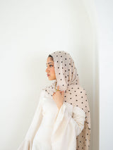 Cream polka