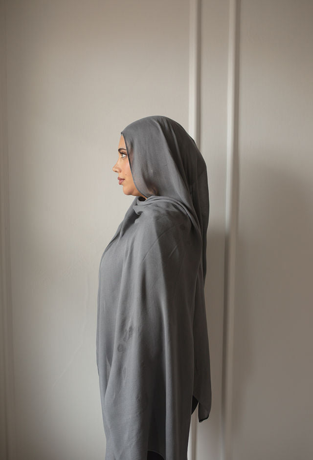 Steel Modal Hijab Set