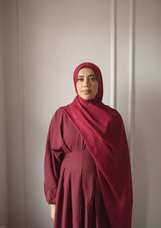 Cherry Modal Hijab Set